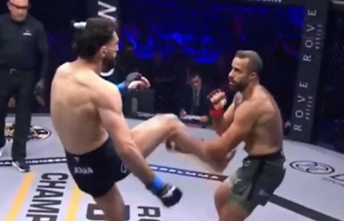 British mixed martial arts star: Brutal kick to break opponent's arm in PFL debut