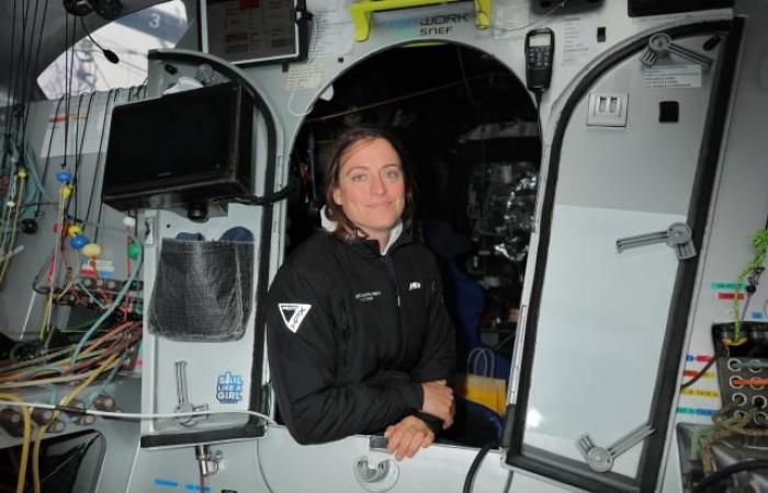 Justine Mettraux (Teamwork-Team Snef) Eighth of her first Vendée Globe and improves the female record