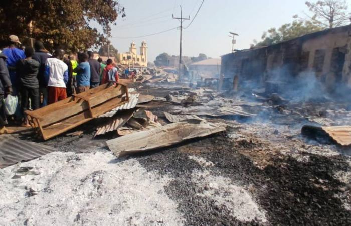 Fire in a carpentry warehouse in Kankan: losses estimated at hundreds of millions – Guinéenews©