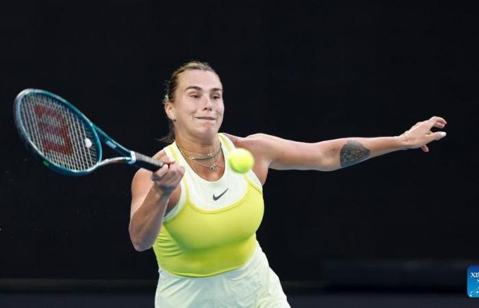 Highlights of women’s singles final at Australian Open tennis tournament in Melbourne-Xinhua