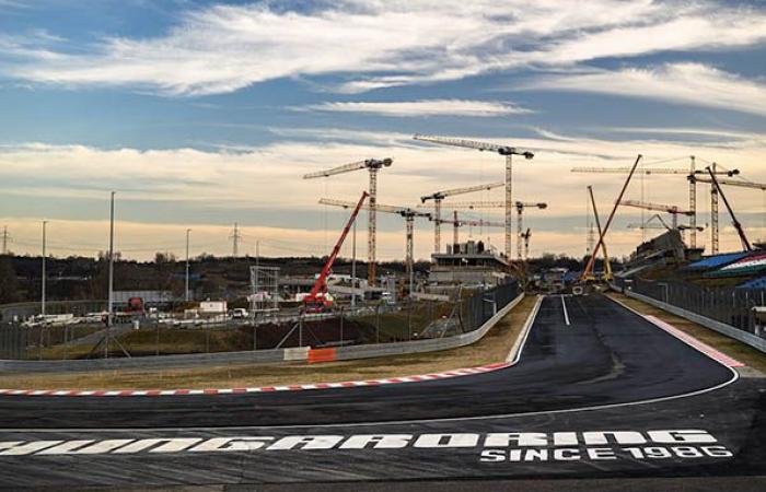 Formula 1 | The new buildings 'emerge from the ground' on the Hungaroring