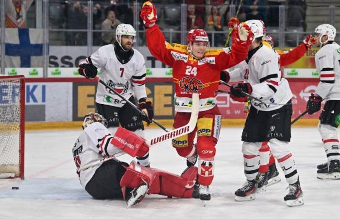 Ice hockey: victory for Bienne in overtime against Friborg