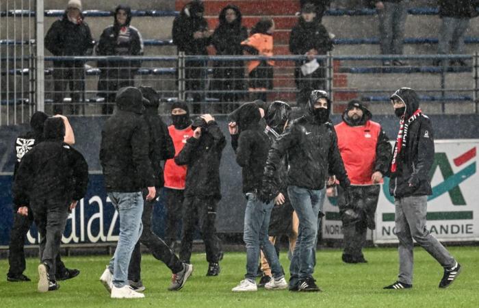 The SM Caen has a new defeat against Guingamp, supporters invade the lawn