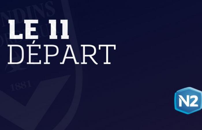 Poitiers-Bordeaux: the starting 11 of the Girondins