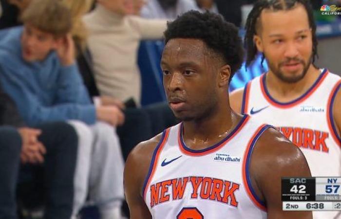 A gala anunoby allows Knicks to dominate the Kings