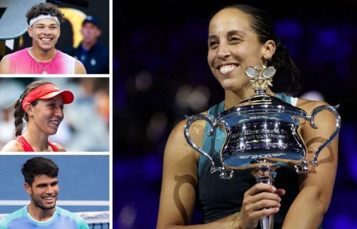 Ben Shelton, Carlos Alcaraz, Jessica Pegula & tennis world react to Madison Keys’ remarkable Australian Open title win