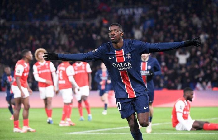 PSG: Dembélé achieves a historic quadrupled against Reims