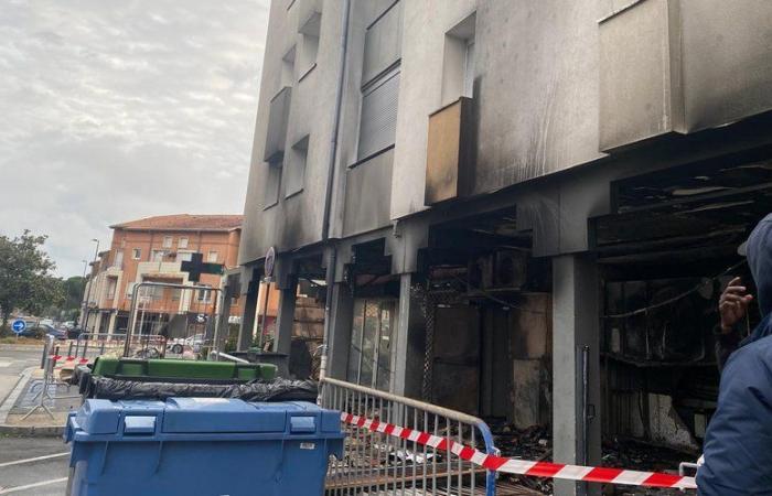 “They set fire to the trash cans, it’s criminal”: a fire ravages the ground floor of a building in the Toulouse district of Les Pradettes