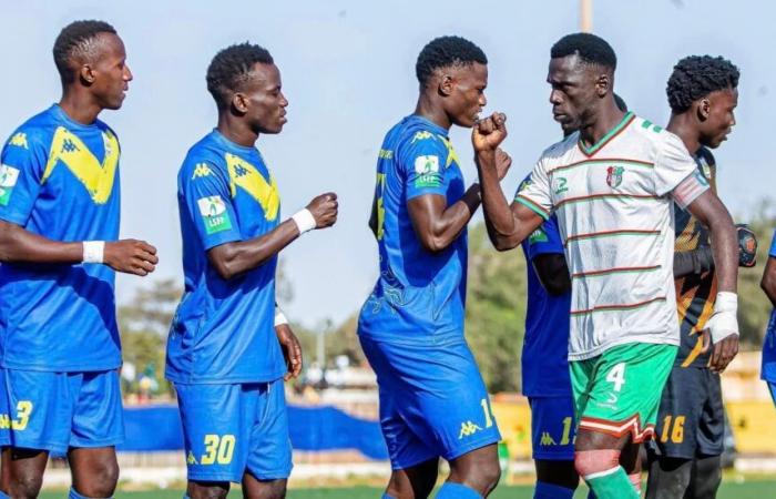 AS Pikine v Guédiawaye FC, “a suburban derby” between a recovering team and another whose head is underwater