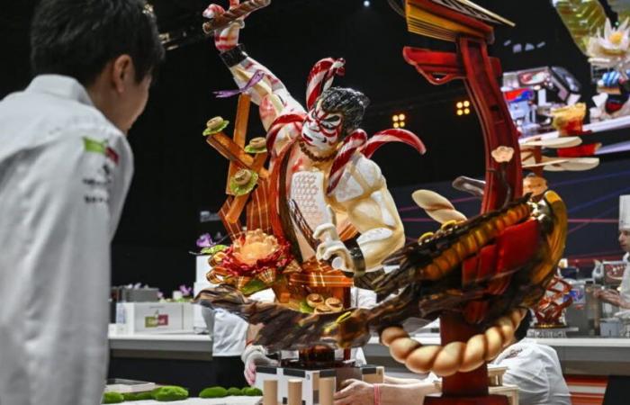 The most beautiful sweet works presented at the Sirha Lyon 2025