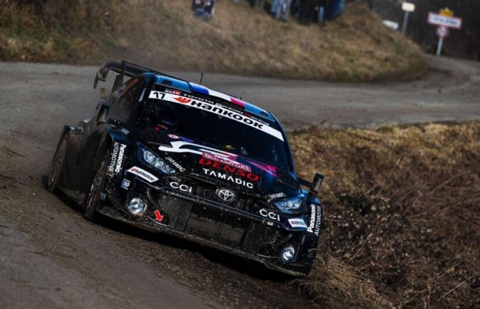 Sébastien Ogier (Toyota) remains in the lead before the last day of the Monte-Carlo rally