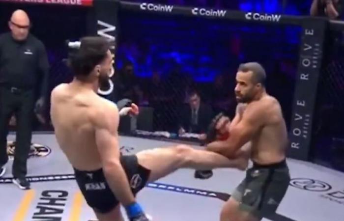 British mixed martial arts star: Brutal kick to break opponent's arm in PFL debut