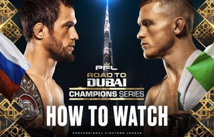 How to Watch & More Details for Usman Nurmagomedov vs Paul Hughes | Road to Dubai Champions Series