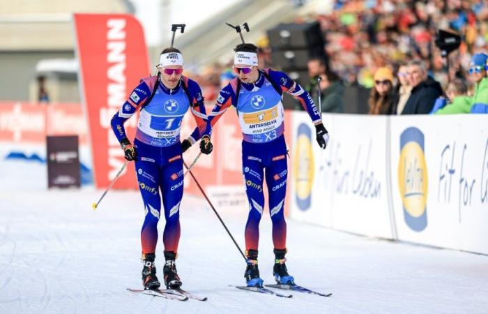 Biathlon | Antholz: Fabien Claude, Quentin Fillon-Maillet, Eric Perrot and Emilien Jacquelin win the relay and offer France a historic four in a row | Nordic Mag | No. 1 Biathlon