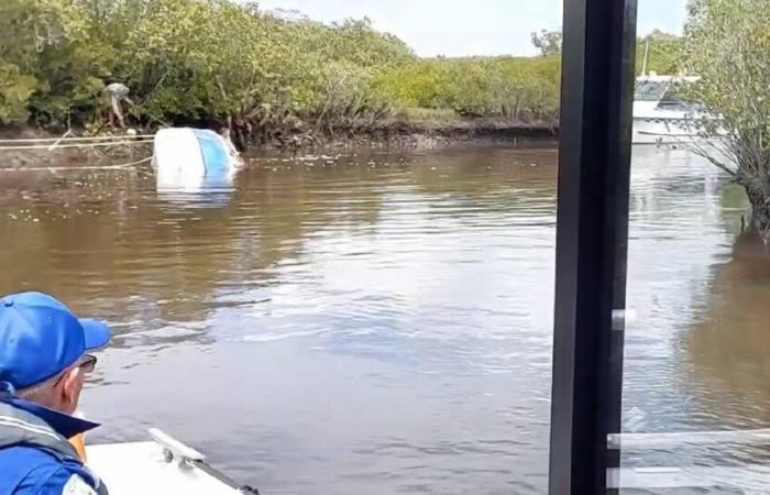 Boat runs aground in Karuah River, Marine Rescue NSW called in | Newcastle Herald