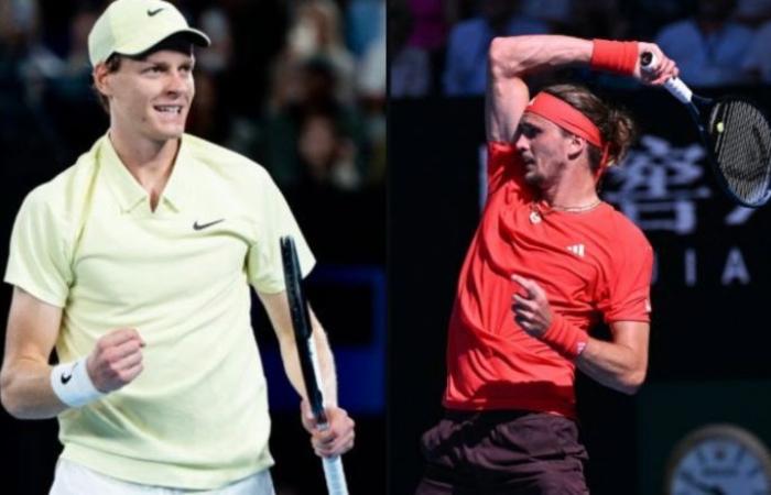 Tennis. Australian Open – Jannik Sinner – Alexander Zverev, the final from 9:30 a.m.!