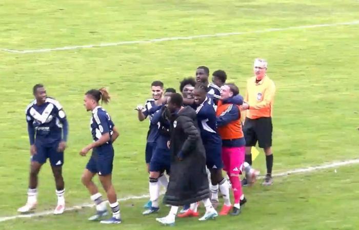 The beautiful goals of Bordeaux-Colomiers on video