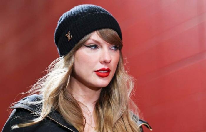 Taylor Swift in attendance for AFC Championship game between Chiefs and Bills