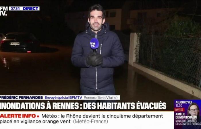 Floods and floods in Rennes: residents evacuated