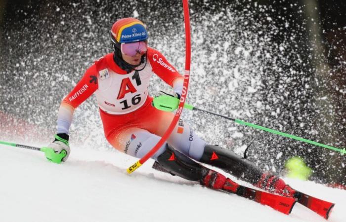 Tanguy Nef and Daniel Yule in Kitzbühel