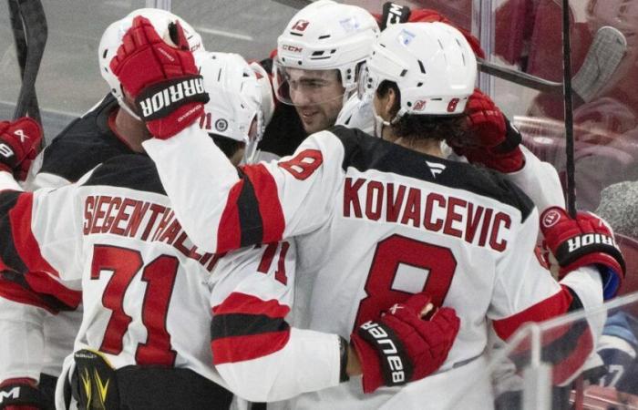 The Devils win but lose Hischier, injured – rts.ch