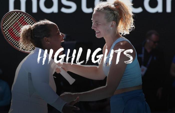 Siniakova / Townsend – Hsieh / Ostapenko – Match highlights – Australian Open – Tennis Video