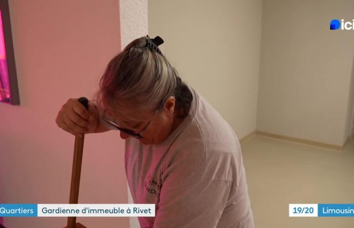 Angélique, building caretaker, recreates links in her priority neighborhood in Brive