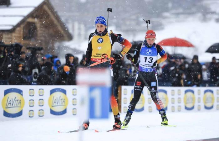 Biathlon | Antholz: a German female relay without Franziska Preuss, left at rest, and Selina Grotian, sick | Nordic Mag | N ° 1 Biathlon