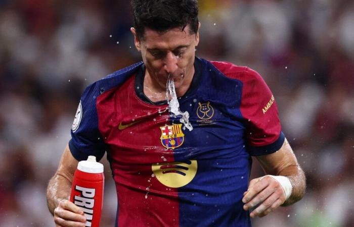 The whole world saw what happened in Barcelona. Amazing loudspeaker about Lewandowski