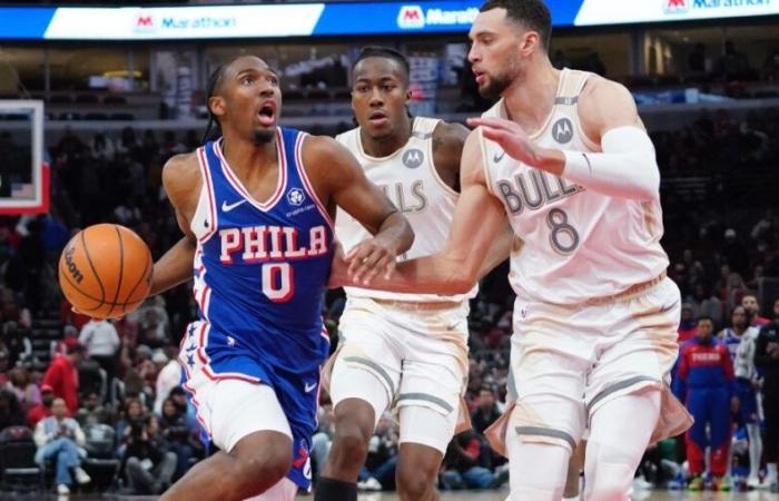 76ers 109, Bulls 97 – January 25, 2025