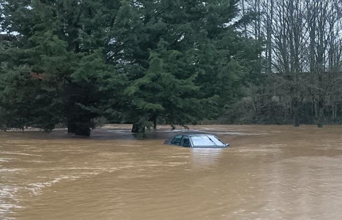 Nine alert departments, violent winds, floods and rain-round