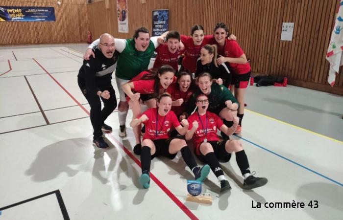 Futsal Female: Saint-Julien-Chapteuil keeps his crown in the Haute-Loire Cup