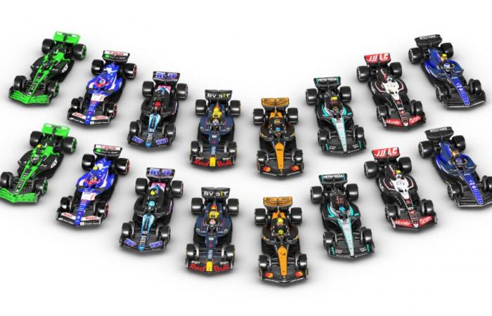 Hot Wheels unveils a collection dedicated to Formula 1…