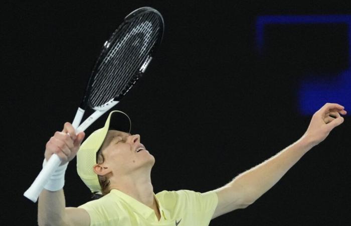 The double for Jannik Sinner in Melbourne