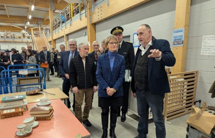 Back in her Repair in Orne, Minister Véronique Louwagie praises resourcing