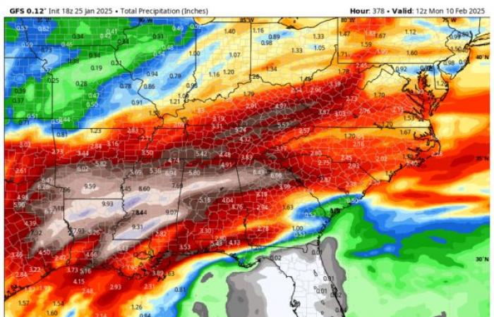 Entering a Warmer, Wet Period in Alabama : The Alabama Weather Blog