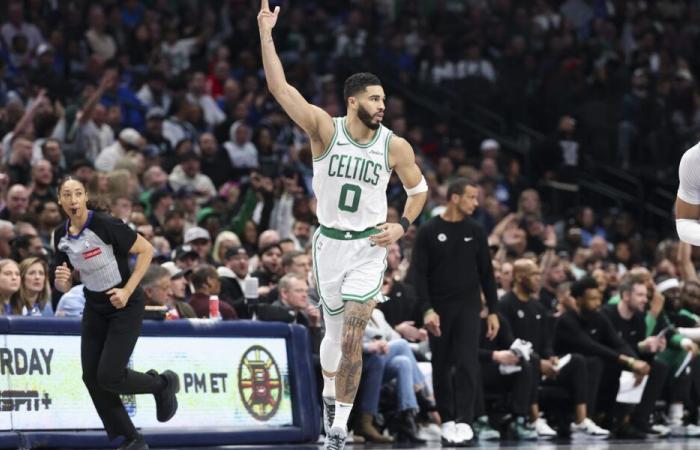 Jayson Tatum Scores 24 Points in Celtics Win Over Mavericks on January 25, 2025