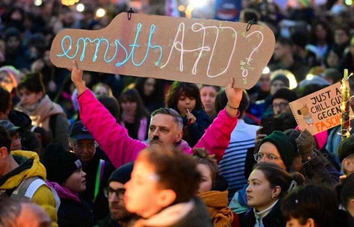 Against the extreme right: “the Nazis outside”: thousands of Germans demonstrate