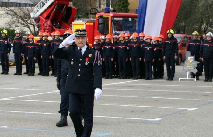 Who are the medalists of the departmental Sainte-Barbe?