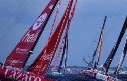 CIC deckchair. The Turquais wins the “off” classification of Imoca without foils