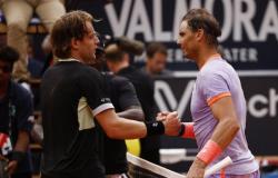 Zizou Bergs close to feat against Rafael Nadal in Rome (videos)
