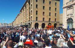 OM and football omnipresent for the first day of the Olympic flame in Marseille