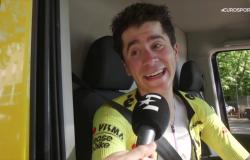 Giro d’Italia | Cian Uijtdebroeks is wit kwijt, maar vindt het ”eigenlijk wel een goede dag”