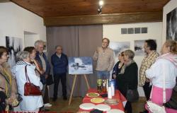 Opening of Alain Michaud’s exhibition at Mont Saint Vincent