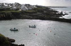 Small charming ports of Finistère: Pors-Poulhan, a border between two territories