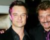 David Hallyday facing his son Cameron, 19, in his music video: his resemblance to Johnny Hallyday is uncanny