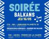 Balkans evening FERME DE LA HARPE Rennes Friday May 17, 2024