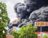 Fire at a metallurgical factory in Berlin