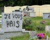 Dozens of “Allah” tags discovered on graves in a new cemetery in Dordogne