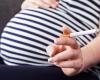 A baby whose mother smoked during pregnancy will age more quickly